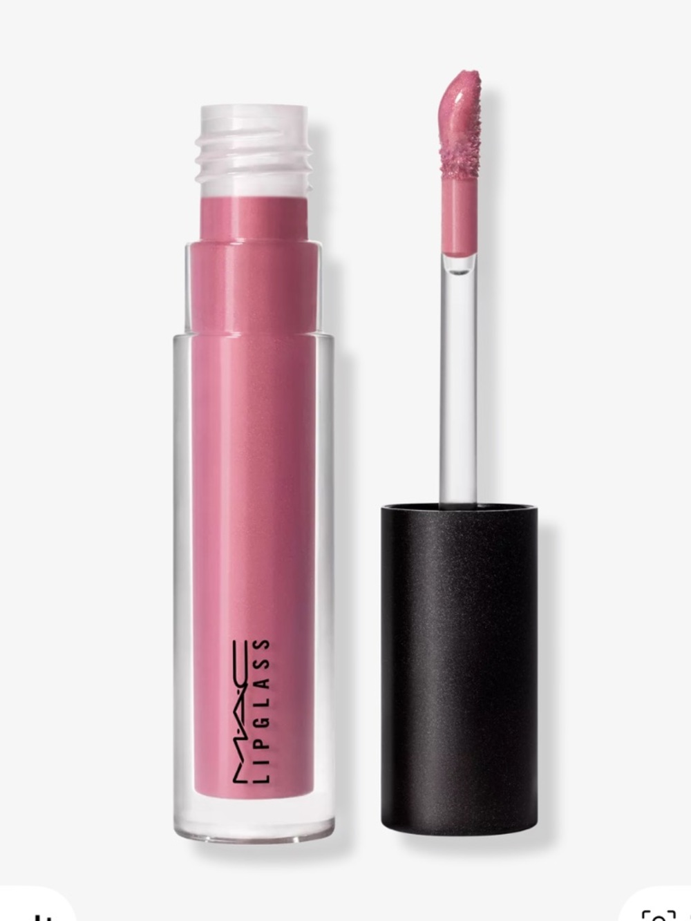 BNIB MAC Lip-glass High Shine Lip Gloss in Love Child (coppered plum)
